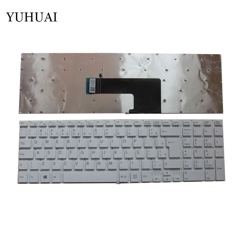Бразильская Клавиатура для ноутбука sony Vaio SVF15 FIT15 SVF151 SVF152 SVF153 SVF1541 SVF15E BR, белая клавиатура
Бразильская Клавиатура для ноутбука sony Vaio SVF15 FIT15 SVF151 SVF152 SVF153 SVF1541 SVF15E BR, белая клавиатура