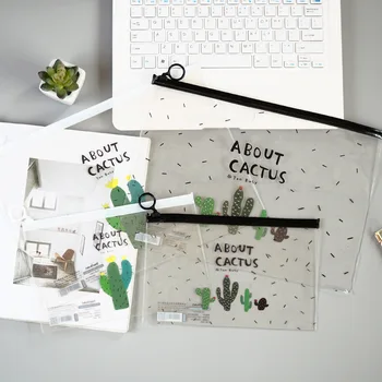 1pcs Korea Creative Stationery Wholesale Green Square Pocket Cactus PVC Edge Bag A4 A5
1pcs Korea Creative Stationery Wholesale Green Square Pocket Cactus PVC Edge Bag A4 A5