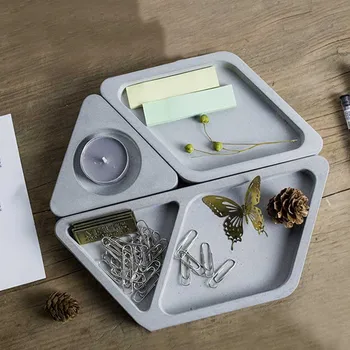 3 pieces /set silicone tray molds concrete plate mold fruits holder molds flower pot holder mold Office decoration
3 pieces /set silicone tray molds concrete plate mold fruits holder molds flower pot holder mold Office decoration