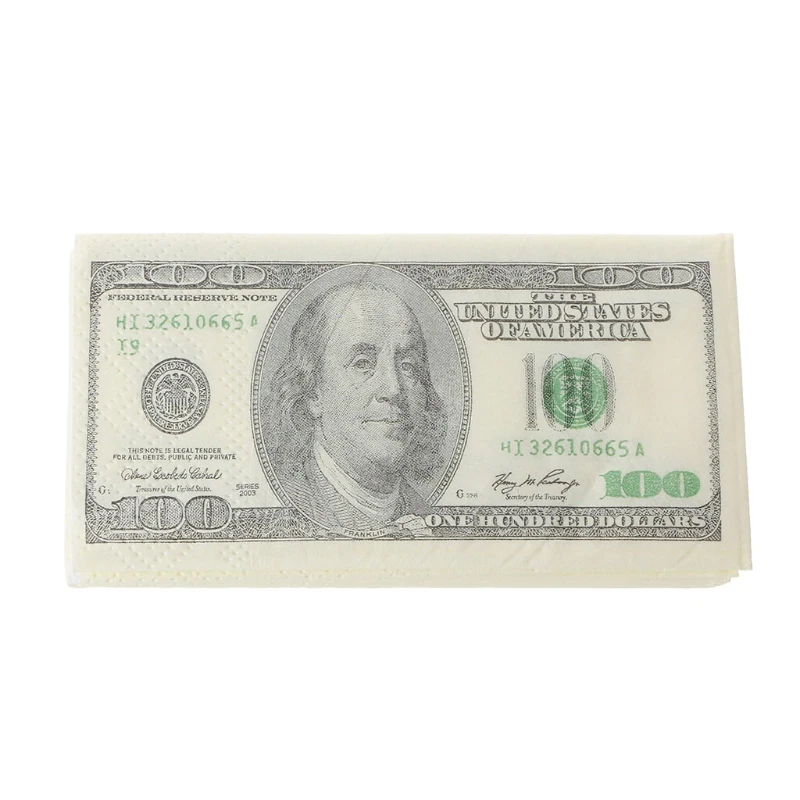 9pcs /pack 3 Layers Soft Printing Dollar Paper Natural Comfort Funny Party Personality Fashion Clear Sanitary Tissue Make Up
9pcs /pack 3 Layers Soft Printing Dollar Paper Natural Comfort Funny Party Personality Fashion Clear Sanitary Tissue Make Up
