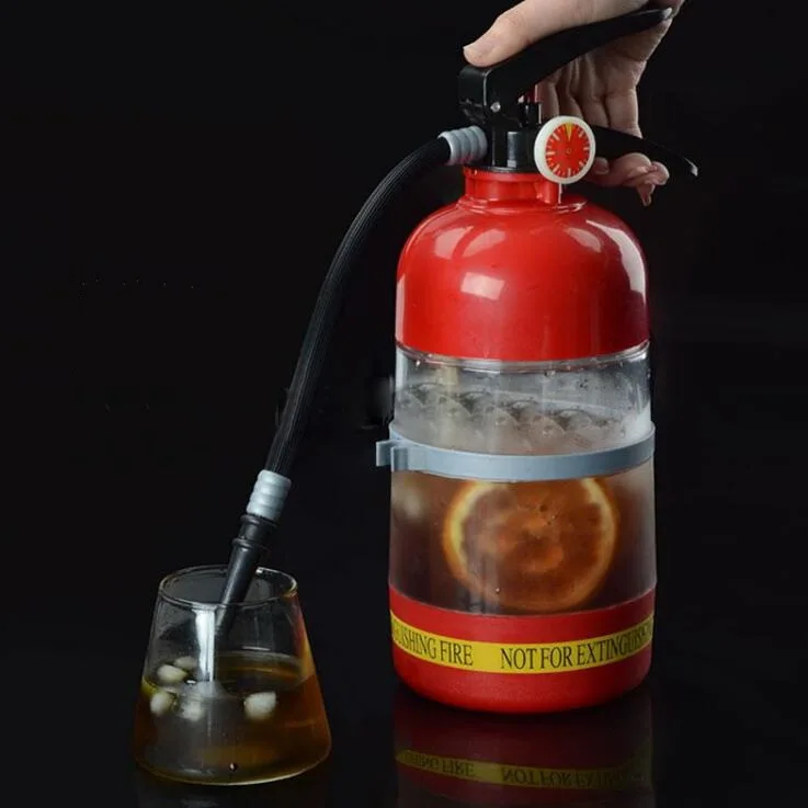 Creative beer machine bar plasic fire extinguisher shape drink bottle beers machine bartender water dispenser
Creative beer machine bar plasic fire extinguisher shape drink bottle beers machine bartender water dispenser