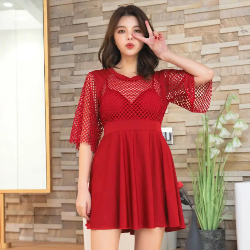 summer women swimwear plus size women swearsuit lace one-piece swim wear conservative swimwear pregnagnt swimsuits
summer women swimwear plus size women swearsuit lace one-piece swim wear conservative swimwear pregnagnt swimsuits