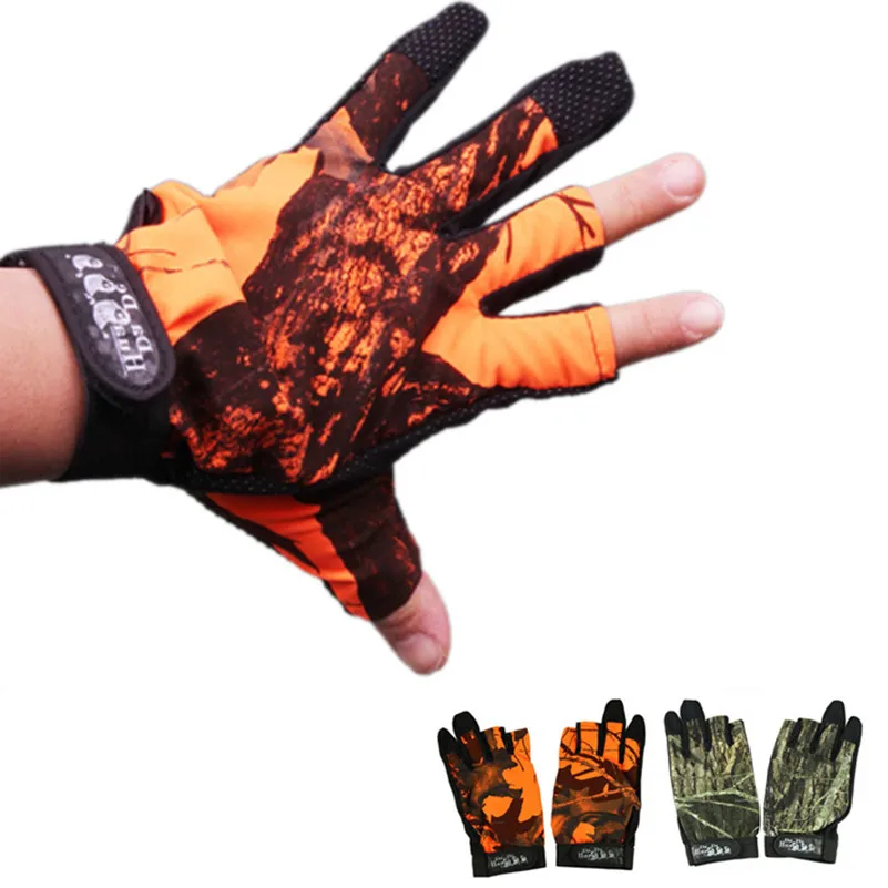 New Pack 3 Cut Finger Anti Slip Green Camo camouflage Fishing Gloves Top Quality Outdoor Sports Slip-resistant Fishing Gloves
New Pack 3 Cut Finger Anti Slip Green Camo camouflage Fishing Gloves Top Quality Outdoor Sports Slip-resistant Fishing Gloves
