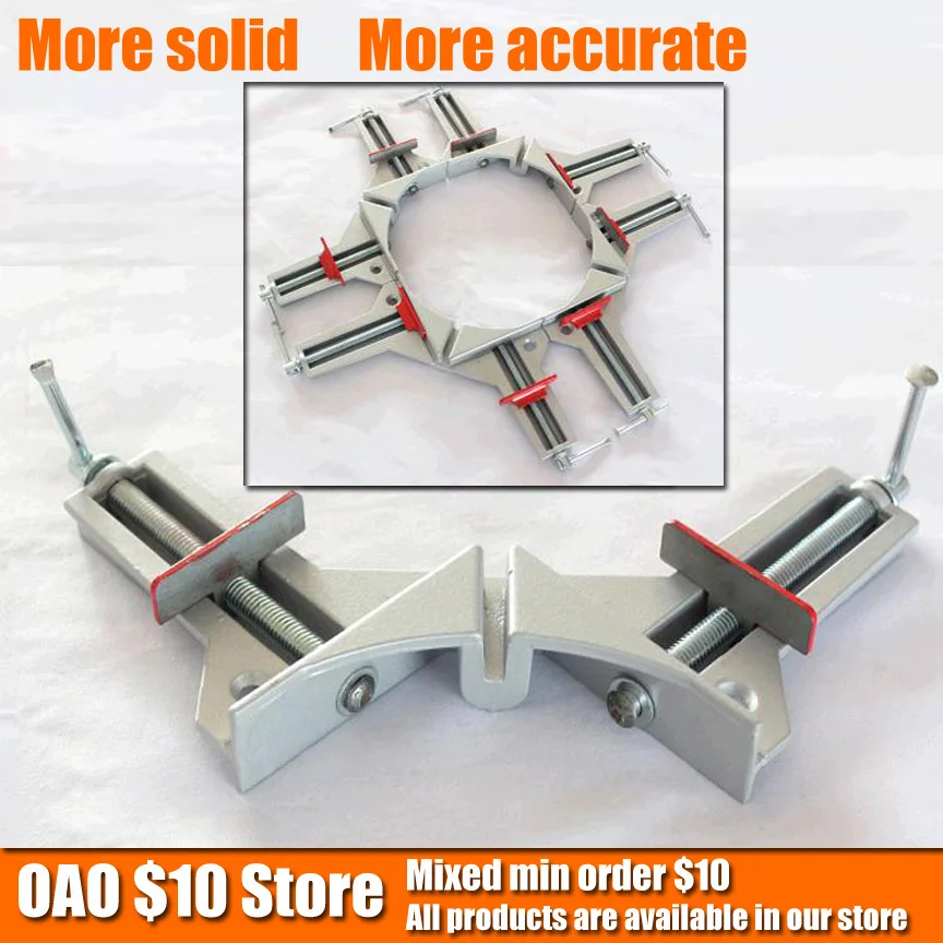 Enhanced NEW style 90 degrees angle clip, Right angle folder, woodworking clip,frame folder,nice tool,corner clamp for aquarium
Enhanced NEW style 90 degrees angle clip, Right angle folder, woodworking clip,frame folder,nice tool,corner clamp for aquarium