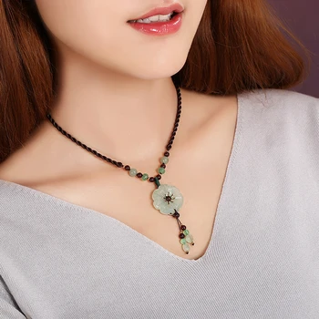 Chinese Style Vintage Long Section Necklace Gift National Trend Chain Female Design Handmade Jewelry Accessories Ceramics Simple
Chinese Style Vintage Long Section Necklace Gift National Trend Chain Female Design Handmade Jewelry Accessories Ceramics Simple