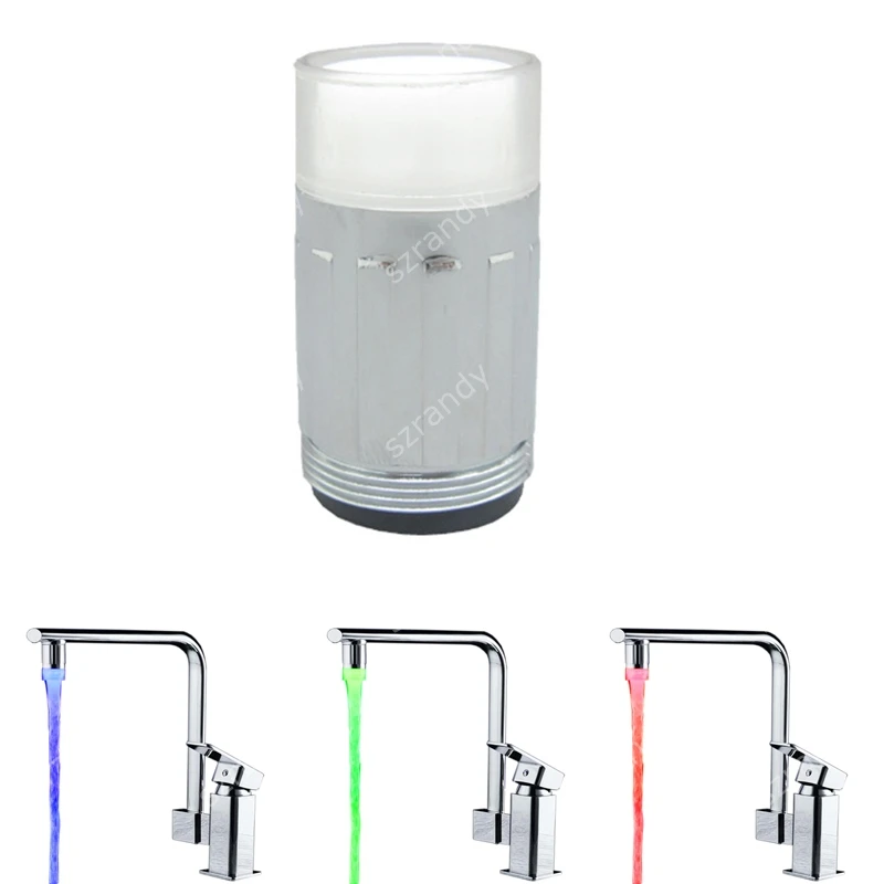 ABS Material Red, blue, green 3 colors bathroom led faucet light temperature sensor
ABS Material Red, blue, green 3 colors bathroom led faucet light temperature sensor