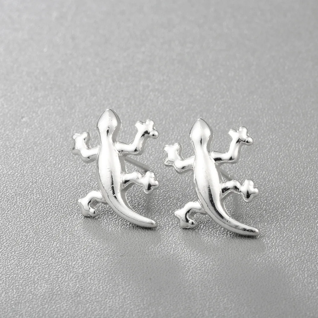 Punk Earrings Animal Lizard Stud Earrings Trendy Small Cute Funny Boho Metal Silver for Aretes Femme Kids Fashion Jewelry Gift
Punk Earrings Animal Lizard Stud Earrings Trendy Small Cute Funny Boho Metal Silver for Aretes Femme Kids Fashion Jewelry Gift