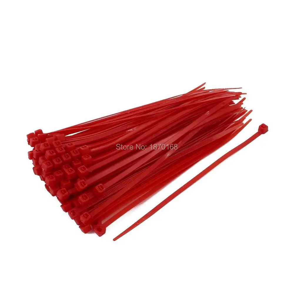 4mm x 150mm Self Locking Nylon Cable Ties Heavy Industrial Wire Zip Ties Red 100pcs
4mm x 150mm Self Locking Nylon Cable Ties Heavy Industrial Wire Zip Ties Red 100pcs