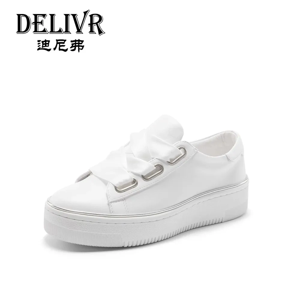 Delivr Women Casual Sneaker Shoes White Genuine Leather Harajuku Bow Basic Platform Vulcanized Shoes Ladies Running Women Shoes
Delivr Women Casual Sneaker Shoes White Genuine Leather Harajuku Bow Basic Platform Vulcanized Shoes Ladies Running Women Shoes