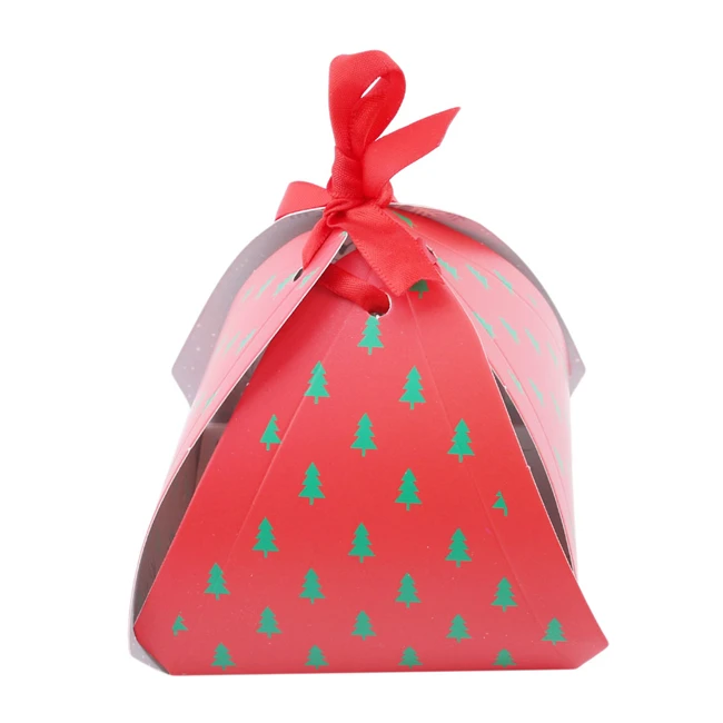 10 pcs/pack merry christmas candy box bags santa