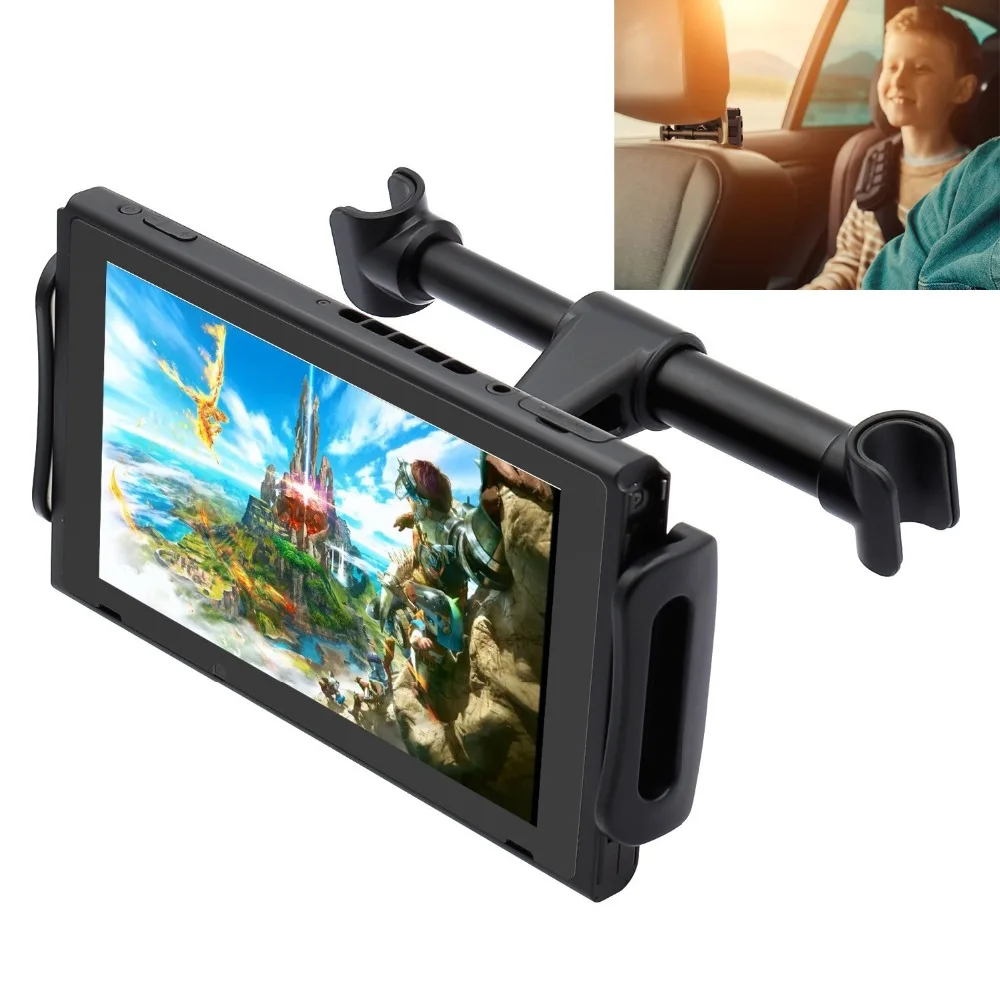 Car Headrest Mount for Nintendo Switch,Adjustable Car Holder for Nintend Switch/iPhone/iPad/Amazon Kindle Fire and Other Device
Car Headrest Mount for Nintendo Switch,Adjustable Car Holder for Nintend Switch/iPhone/iPad/Amazon Kindle Fire and Other Device