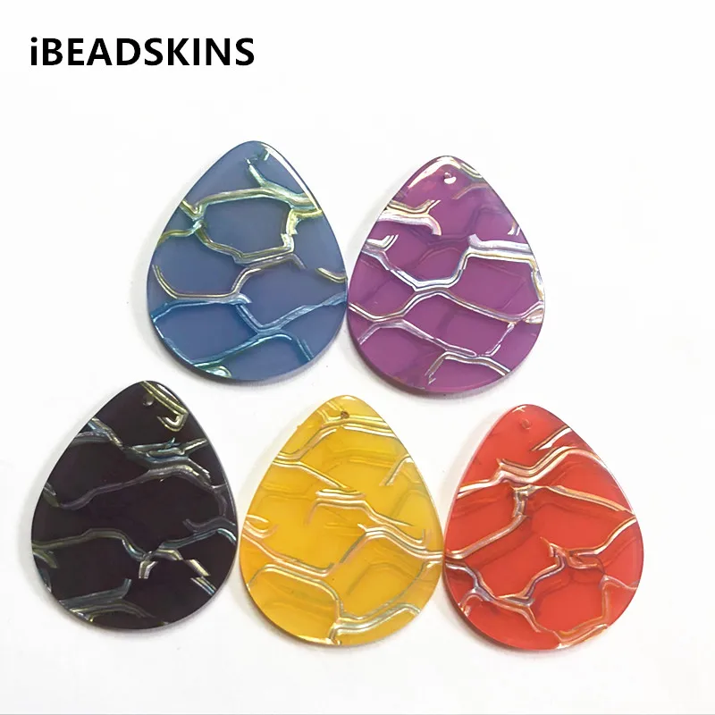 New arrival! 40x32mm 100pcs/lot acrylic stripe drop-shape charms for earrings accessories earring/Jewelry DIY making
New arrival! 40x32mm 100pcs/lot acrylic stripe drop-shape charms for earrings accessories earring/Jewelry DIY making
