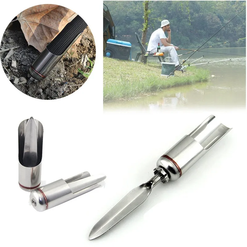Adjustable Stainless Steel Telescopic Fishing Rod Inserted Stand Support Pole Ground Holder Bracket Fishing Tackle Tools
Adjustable Stainless Steel Telescopic Fishing Rod Inserted Stand Support Pole Ground Holder Bracket Fishing Tackle Tools