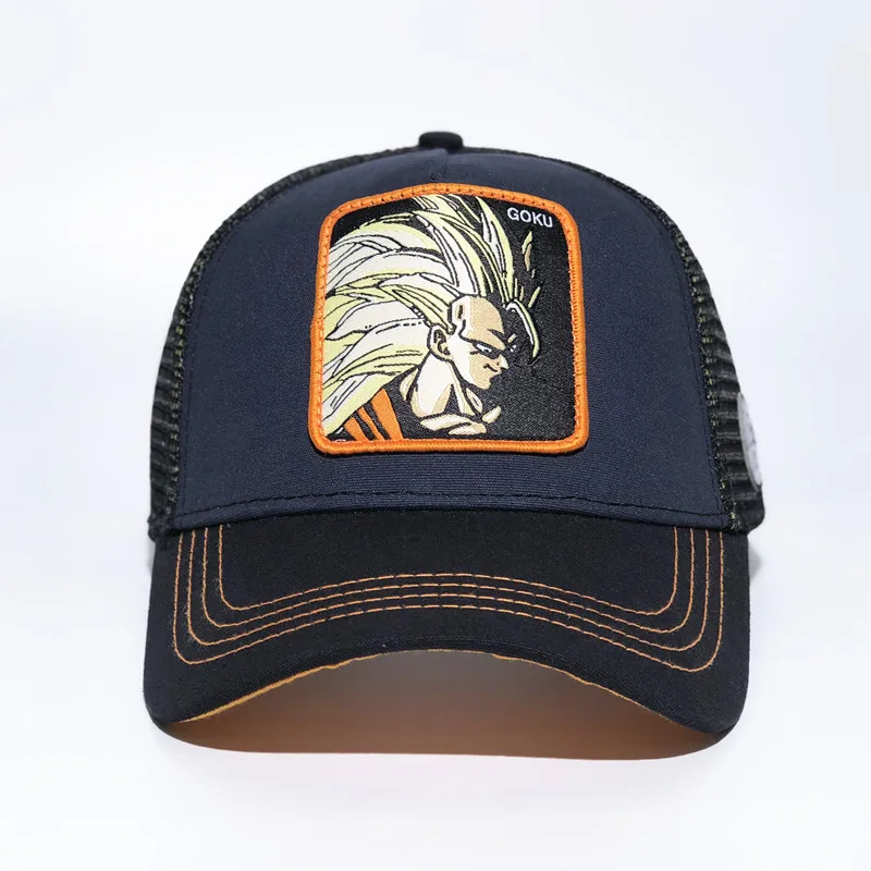 High Qualit Cartoon Anime Dragon Ball Baseball Caps Men Women Snapback Hip Hop Cap Summer Breathable Mesh Trucker Hat Dad Hats
High Qualit Cartoon Anime Dragon Ball Baseball Caps Men Women Snapback Hip Hop Cap Summer Breathable Mesh Trucker Hat Dad Hats