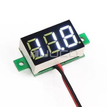 Mini Digital Meter DC 3.0~30V White Led Display Voltage Tester DC 12V 24V Volt Monitor Meter for Car Motorcycle etc
Mini Digital Meter DC 3.0~30V White Led Display Voltage Tester DC 12V 24V Volt Monitor Meter for Car Motorcycle etc