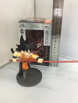 10cm Dragon Ball Z Figure Son Goku metallic color childhood PVC Action Figure Toys Model DragonBall Doll
10cm Dragon Ball Z Figure Son Goku metallic color childhood PVC Action Figure Toys Model DragonBall Doll