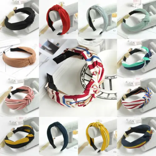 Fashion Womens Hair Band Hoop Solid Color 18 Color Headband Twist Hairband Bow Knot Cross Tie Headwrap Hot Sale 2019 New
Fashion Womens Hair Band Hoop Solid Color 18 Color Headband Twist Hairband Bow Knot Cross Tie Headwrap Hot Sale 2019 New