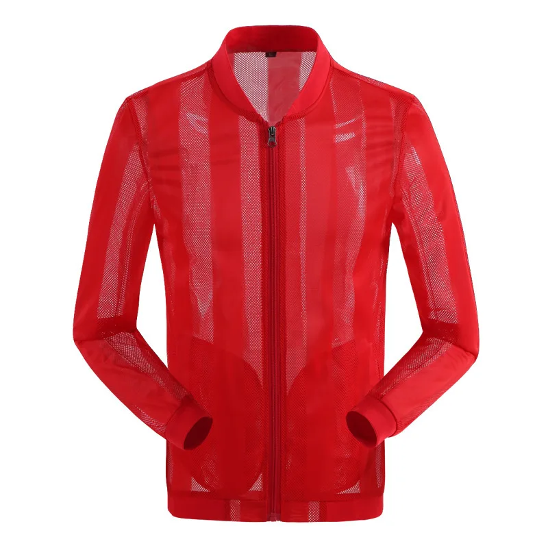 Men Sum Protection Quick Dry Jacket Summer Baseball Outdoor Sports Coat Ultra-light Rainproof Windkicker Running Jacket
Men Sum Protection Quick Dry Jacket Summer Baseball Outdoor Sports Coat Ultra-light Rainproof Windkicker Running Jacket