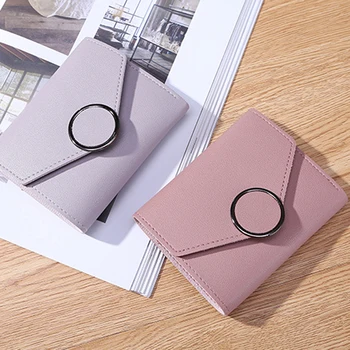 2019 Lychee Pattern Folding Purse Wallet Female Purse Card Package New Simple Short Wallet Ring Hasp Retro Women Wallets
2019 Lychee Pattern Folding Purse Wallet Female Purse Card Package New Simple Short Wallet Ring Hasp Retro Women Wallets