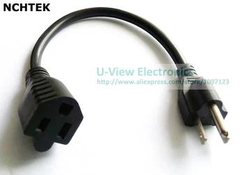 NCHTEK Nema Power Adapter Cord,USA Nema 5-15 Plug to 5-15R Socket Outlet Power Strip Extension Cable/Cord/Free Shipping/10PCS
NCHTEK Nema Power Adapter Cord,USA Nema 5-15 Plug to 5-15R Socket Outlet Power Strip Extension Cable/Cord/Free Shipping/10PCS