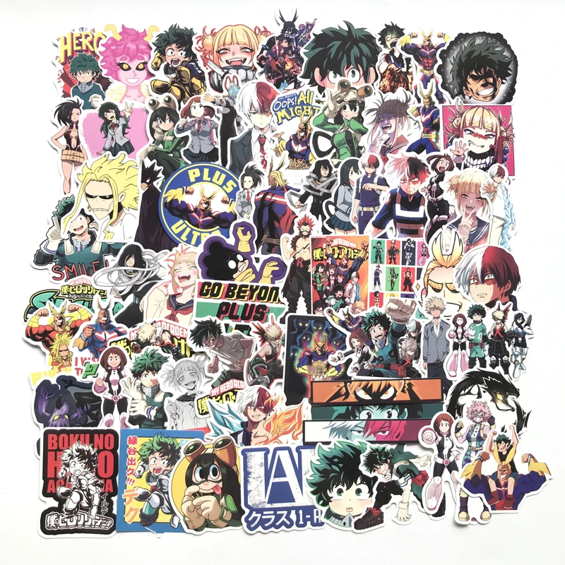 70PCS Anime Boku No My Hero Academia Sticker Gift Skateboard Waterproof Trolley Case Laptop Skateboard Stickers Gift Sticker
70PCS Anime Boku No My Hero Academia Sticker Gift Skateboard Waterproof Trolley Case Laptop Skateboard Stickers Gift Sticker
