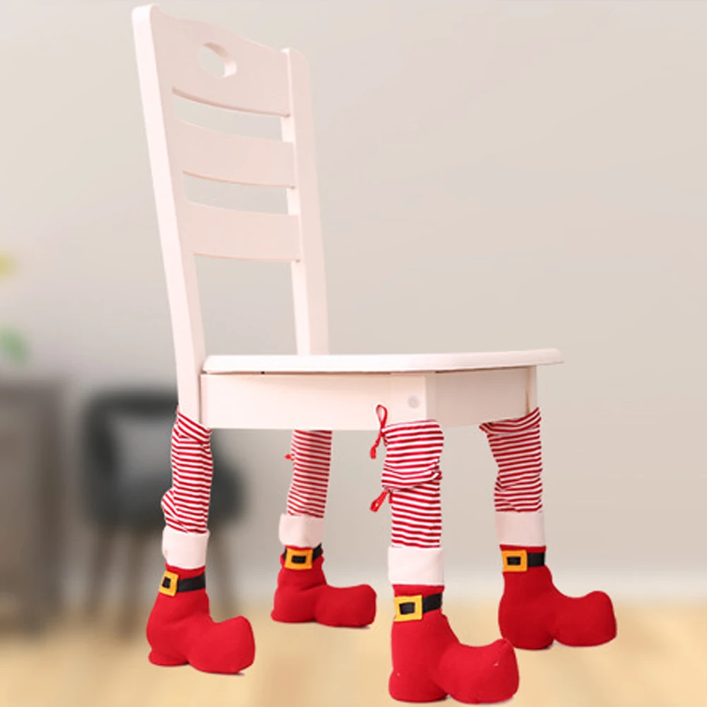 Chair Cover Christmas Chair Leg Foot Cover Table Decoration for Party Dinner Removable Anti-dirty Seat Cover 1PC
Chair Cover Christmas Chair Leg Foot Cover Table Decoration for Party Dinner Removable Anti-dirty Seat Cover 1PC