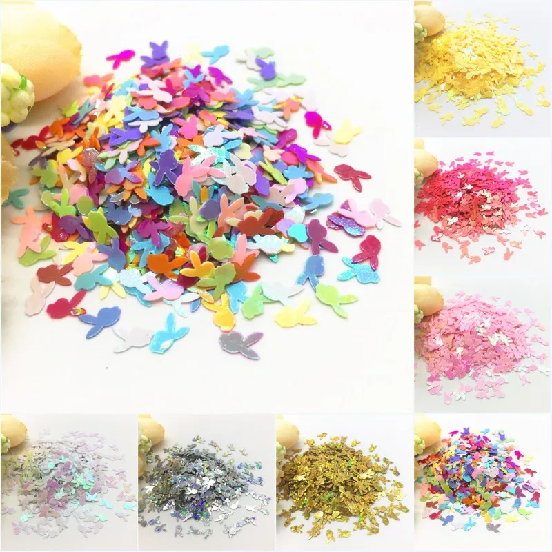5mm Rabbit Head Shape Sequins Pvc Loose Sequin Nail Sequin Paillette DIY Nail Art Craft Wedding Party Decoration Confetti 10/20g
5mm Rabbit Head Shape Sequins Pvc Loose Sequin Nail Sequin Paillette DIY Nail Art Craft Wedding Party Decoration Confetti 10/20g