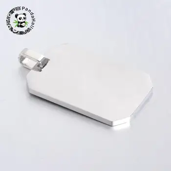Rectangle 304 Stainless Steel Blank Stamping Tag Pendants, Smooth Surface, with Word.S.Steel, Stainless Steel Color, 34x22x2mm,
Rectangle 304 Stainless Steel Blank Stamping Tag Pendants, Smooth Surface, with Word.S.Steel, Stainless Steel Color, 34x22x2mm,