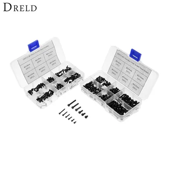DRELD 340pcs Carbon Steel Button Head Allen Bolts Hexagon Socket Screws With Hex Nuts Assortment Kit M2+M3 M4/M6/M8/M12/M16/M20
DRELD 340pcs Carbon Steel Button Head Allen Bolts Hexagon Socket Screws With Hex Nuts Assortment Kit M2+M3 M4/M6/M8/M12/M16/M20