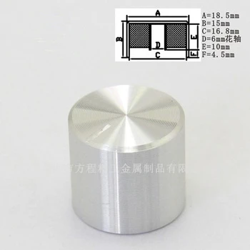 12pcs aluminum plastic cap knob potentiometer knob Smooth 18.5*15*6mm potentiometer cap car knob switch cap Encoder
12pcs aluminum plastic cap knob potentiometer knob Smooth 18.5*15*6mm potentiometer cap car knob switch cap Encoder