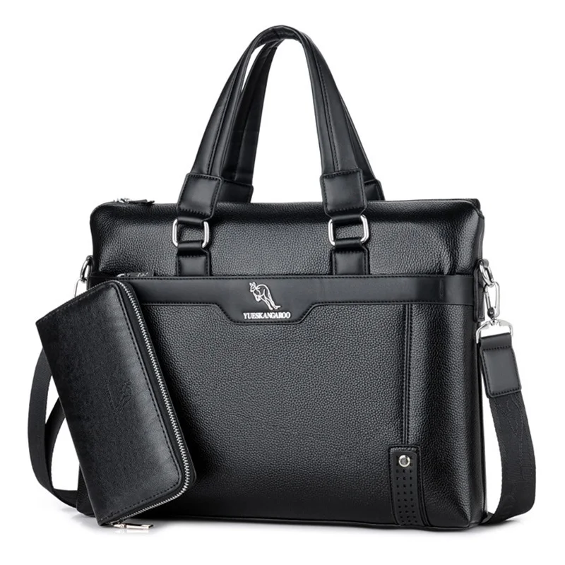YUESKAN GAROO Brand Fashion Leather Men's Crossbody bags Business Laptop Tote Briefcases Messenger Bag Handbag Shoulder bags
YUESKAN GAROO Brand Fashion Leather Men's Crossbody bags Business Laptop Tote Briefcases Messenger Bag Handbag Shoulder bags