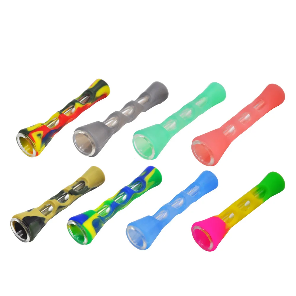 HORNET Horn Shape FDA Silicone & Glass Smoking Herb Pipe 20MM One Hitter Dugout Pipe Weed Tobacco Cigarette Pipe Accessories
HORNET Horn Shape FDA Silicone & Glass Smoking Herb Pipe 20MM One Hitter Dugout Pipe Weed Tobacco Cigarette Pipe Accessories