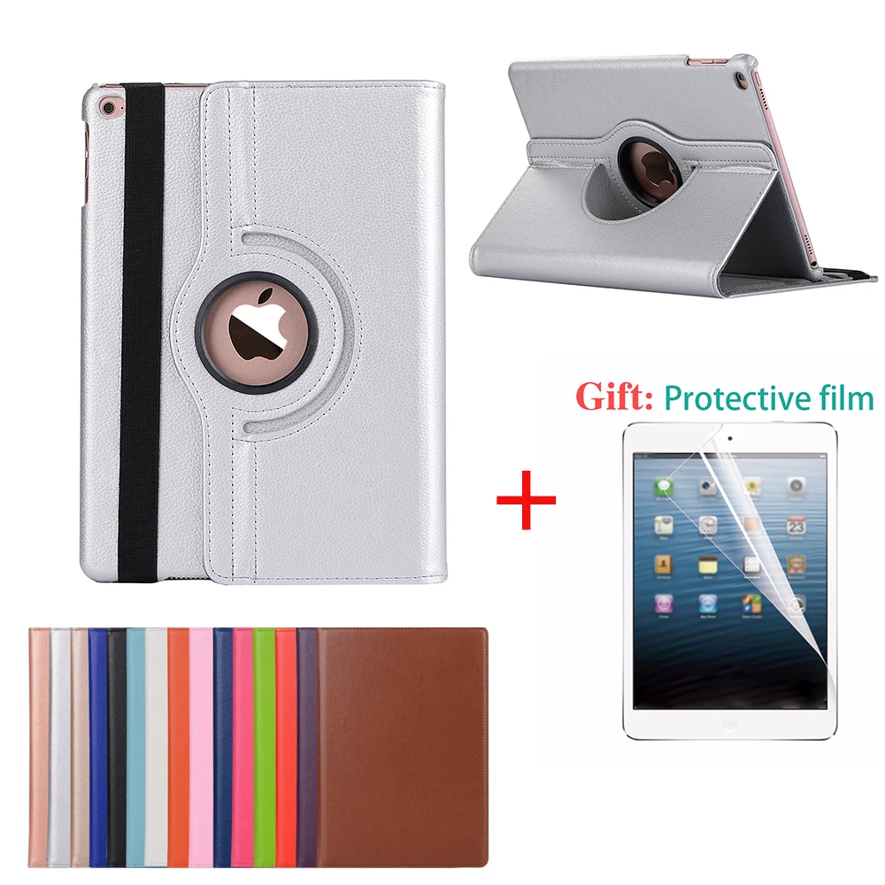 For New iPad 2017 2018 9.7 inch Case , For iPad Air / Air 2 360 degree rotate Full Body Protective Cover + Protector Screen
For New iPad 2017 2018 9.7 inch Case , For iPad Air / Air 2 360 degree rotate Full Body Protective Cover + Protector Screen