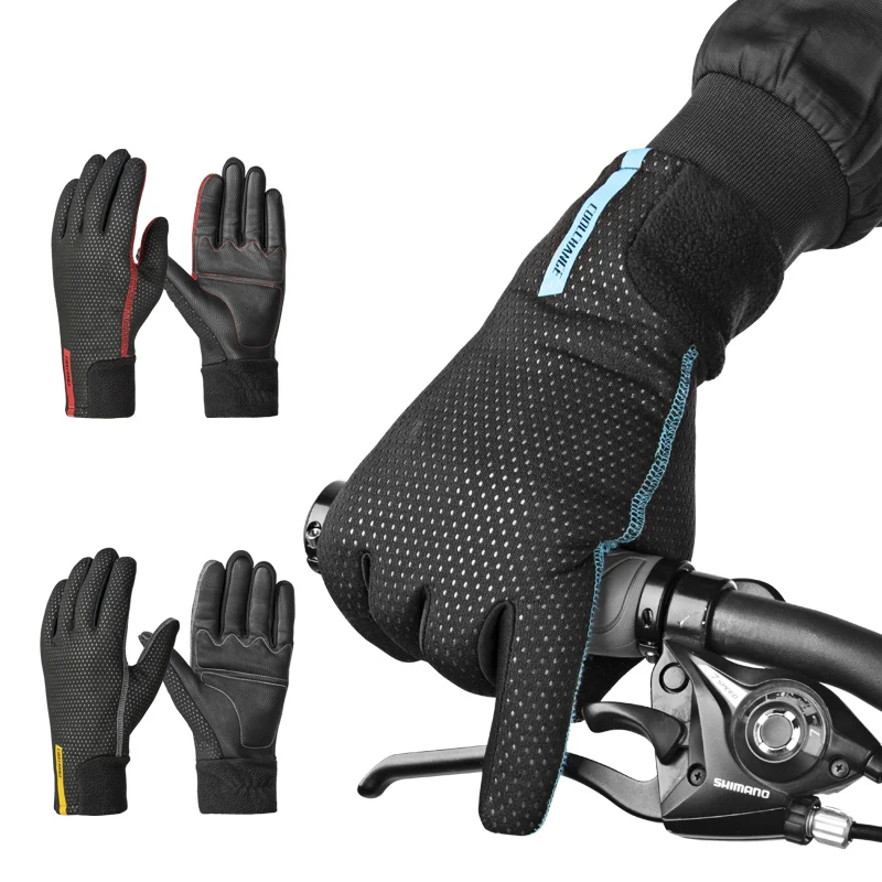 Joytutus Winter Thermal Full Finger Cycling Gloves Touch Screen Waterproof Anti-slip Bicycle Gloves For Road Bike Men Women 
Joytutus Winter Thermal Full Finger Cycling Gloves Touch Screen Waterproof Anti-slip Bicycle Gloves For Road Bike Men Women