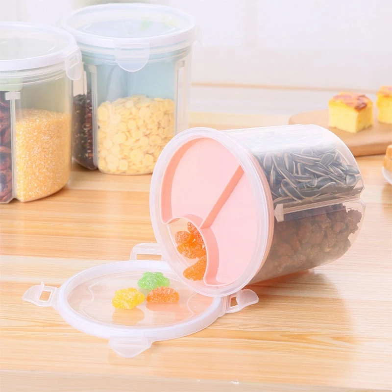 Urijk Rice Beans Stoarge Jar With Seal Cover 4 Lattices Plastic Kitchen Storage Box Refrigerator Food Preservation Container
Urijk Rice Beans Stoarge Jar With Seal Cover 4 Lattices Plastic Kitchen Storage Box Refrigerator Food Preservation Container