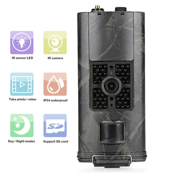 HC - 700G 3G SMS GSM 16MP 1080P Infrared Night Vision Hunting Camera Wildlife Trail Camera Animal Scouting Device
HC - 700G 3G SMS GSM 16MP 1080P Infrared Night Vision Hunting Camera Wildlife Trail Camera Animal Scouting Device