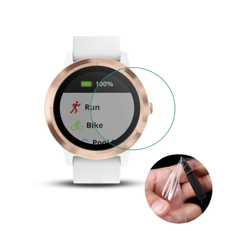 3 шт мягкая прозрачная защитная пленка для Garmin Vivoactive Smart Watch Vivoactive3 полная крышка