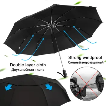 High Quality Umbrella Rain Women Men Double Layer 3Folding Large Umbrella Automatic Windproof Travel Rain Women Male Umbrella
High Quality Umbrella Rain Women Men Double Layer 3Folding Large Umbrella Automatic Windproof Travel Rain Women Male Umbrella