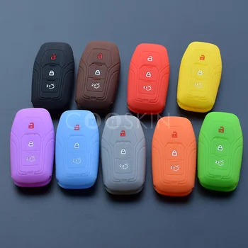 Silicone car key fob cover case shell for ford Mondeo Escape Focus fusion EXPLORER Mustang EVEREST Taurus 3 button keyless entry
Silicone car key fob cover case shell for ford Mondeo Escape Focus fusion EXPLORER Mustang EVEREST Taurus 3 button keyless entry