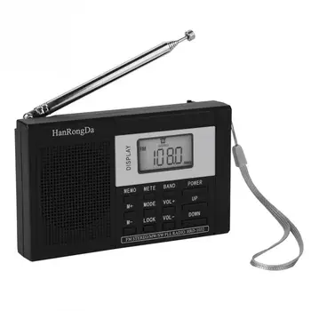 VBESTLIFE Portable Mini FM Radio DC 5V ABS High Sensitivity Portable Mini FM Radio With LED Display 100% New Brand
VBESTLIFE Portable Mini FM Radio DC 5V ABS High Sensitivity Portable Mini FM Radio With LED Display 100% New Brand
