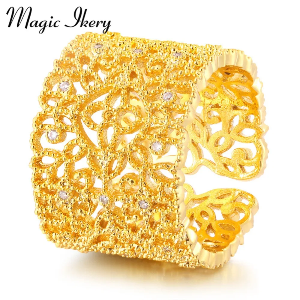 Magic Ikery New Selling Zircon Crystal Open Adjustable Ring Fashion Hollow Open Ring Jewelry For Women MMR115
Magic Ikery New Selling Zircon Crystal Open Adjustable Ring Fashion Hollow Open Ring Jewelry For Women MMR115