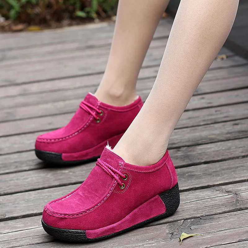 Plardin 2019 Women Flats Platform Shoes Suede Leather Lace Up Women Moccasins Creepers Slipony Female Casual Shoes Ladies Winter
Plardin 2019 Women Flats Platform Shoes Suede Leather Lace Up Women Moccasins Creepers Slipony Female Casual Shoes Ladies Winter