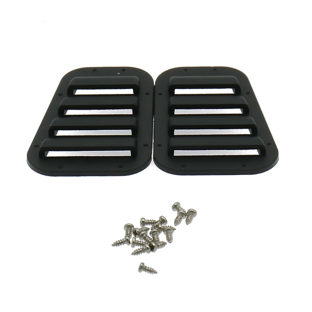 Plastic Front Hood Vent Plate Intake Grille 2PCS For Rc Hobby Model Car 1/10 Traxxas Trx-4 Land Rover Version Crawler
Plastic Front Hood Vent Plate Intake Grille 2PCS For Rc Hobby Model Car 1/10 Traxxas Trx-4 Land Rover Version Crawler