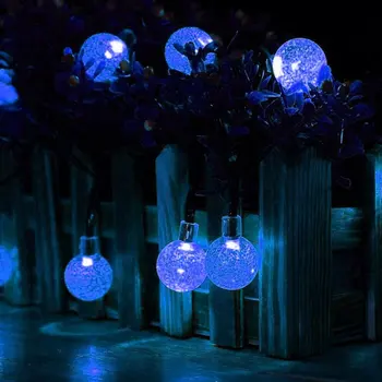 30 LED Solar Power Fairy Lights String Unique Ball-Shape String Lights Great Christmas Home Garden Decoration
30 LED Solar Power Fairy Lights String Unique Ball-Shape String Lights Great Christmas Home Garden Decoration