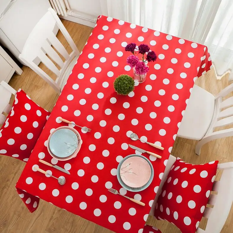 Polka Dot Plaid Red Table Cloth Dinner Rectangular Antiderapant Tablecloth for Home Kitchen Tischdecke Decor Stripe Table Cover
Polka Dot Plaid Red Table Cloth Dinner Rectangular Antiderapant Tablecloth for Home Kitchen Tischdecke Decor Stripe Table Cover