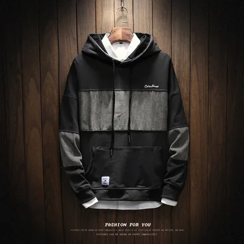 2020 Autumn Men Hooded Shirt Slim Plus Size Patchwork Korean Style Pocket Long Sleeves Cotton Blends Free Shipping
2020 Autumn Men Hooded Shirt Slim Plus Size Patchwork Korean Style Pocket Long Sleeves Cotton Blends Free Shipping