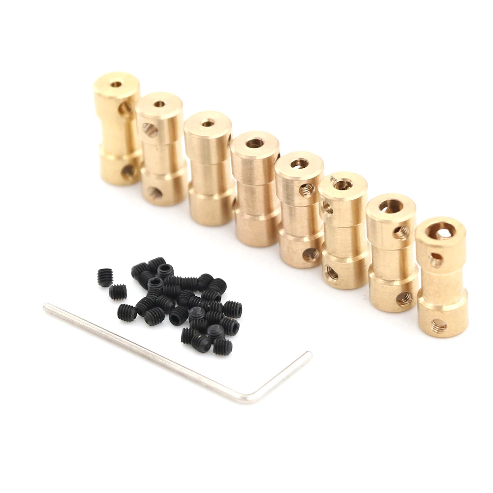 Rc C22 Brass Flexible Motor Shaft Coupling Coupler Motor Transmission Connector Drive Shaft 2mm 5 Connector Boat
Rc C22 Brass Flexible Motor Shaft Coupling Coupler Motor Transmission Connector Drive Shaft 2mm 5 Connector Boat