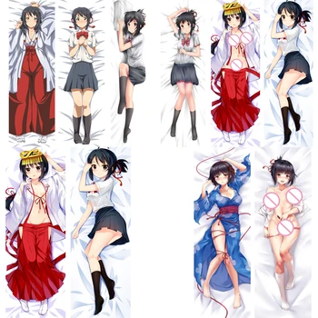 New update Anime Your name characters Miyamizu Mitsuha sexy girl Dakimakura throw pillow cover hugging Body pillowcase cover
New update Anime Your name characters Miyamizu Mitsuha sexy girl Dakimakura throw pillow cover hugging Body pillowcase cover
