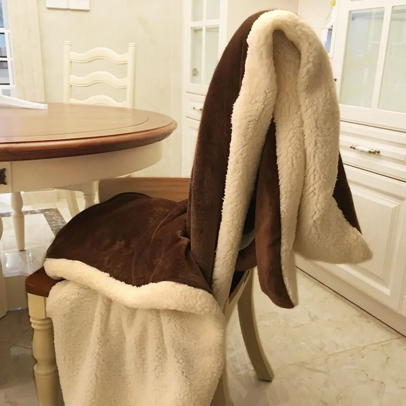 Hap-deer Winter Wool Blanket Ferret Cashmere Blanket Warm Blankets Fleece Super Warm Soft Throw On Sofa Bed
Hap-deer Winter Wool Blanket Ferret Cashmere Blanket Warm Blankets Fleece Super Warm Soft Throw On Sofa Bed