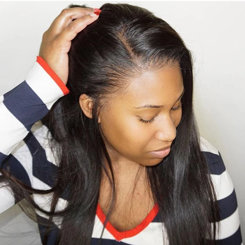 180% Silk Base Full Lace Wig Brazilian Straight Pre Plucked Full Lace Human Hair Wigs With Baby Hair For Women Remy You May Hair
180% Silk Base Full Lace Wig Brazilian Straight Pre Plucked Full Lace Human Hair Wigs With Baby Hair For Women Remy You May Hair